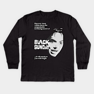 Black Sunday (1960) Kids Long Sleeve T-Shirt